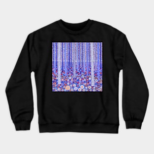 Blue Orange Forest Crewneck Sweatshirt